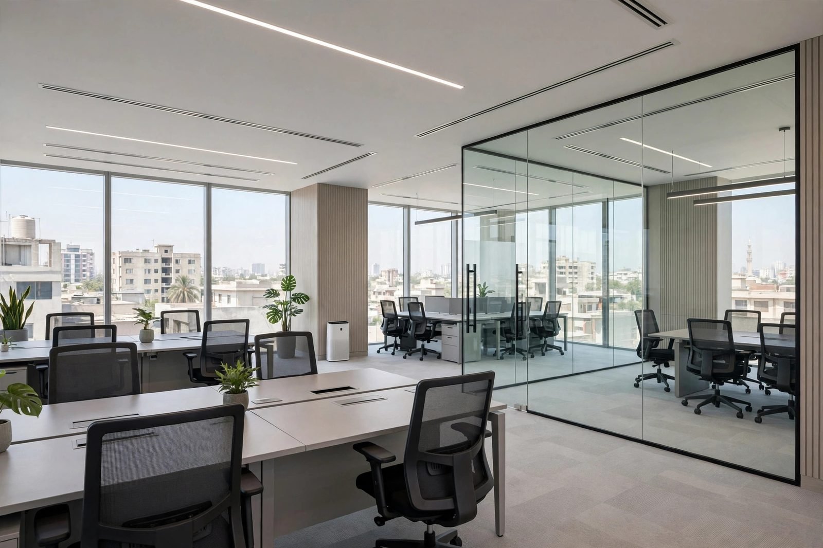 1,100 sqft Office Floor for Sale in Model Town Multan in Model Town, Multan